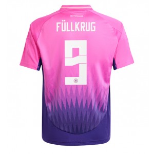Fotbalové Dres Německo Niclas Fullkrug #9 Venkovní Oblečení ME 2024 Krátký Rukáv